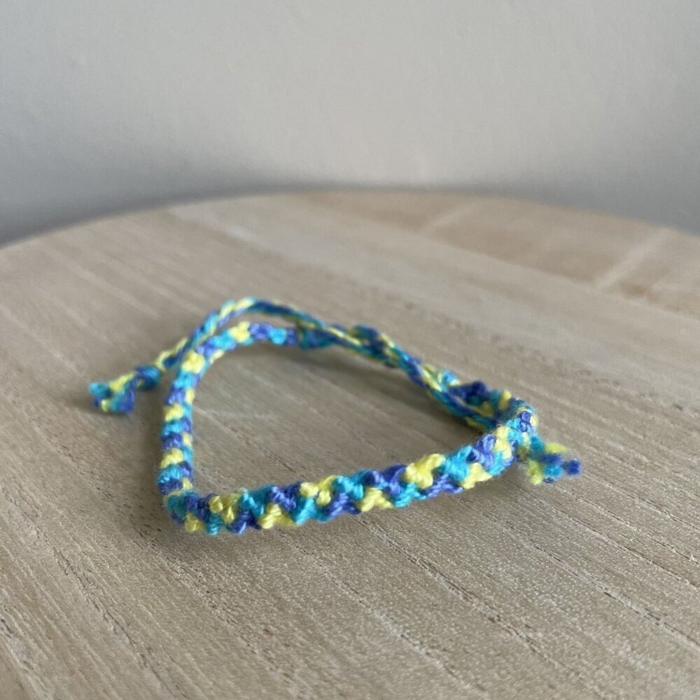 Kendall Bracelet, anklet, trendy, comfortable, tie, embroidery thread, woven, gi